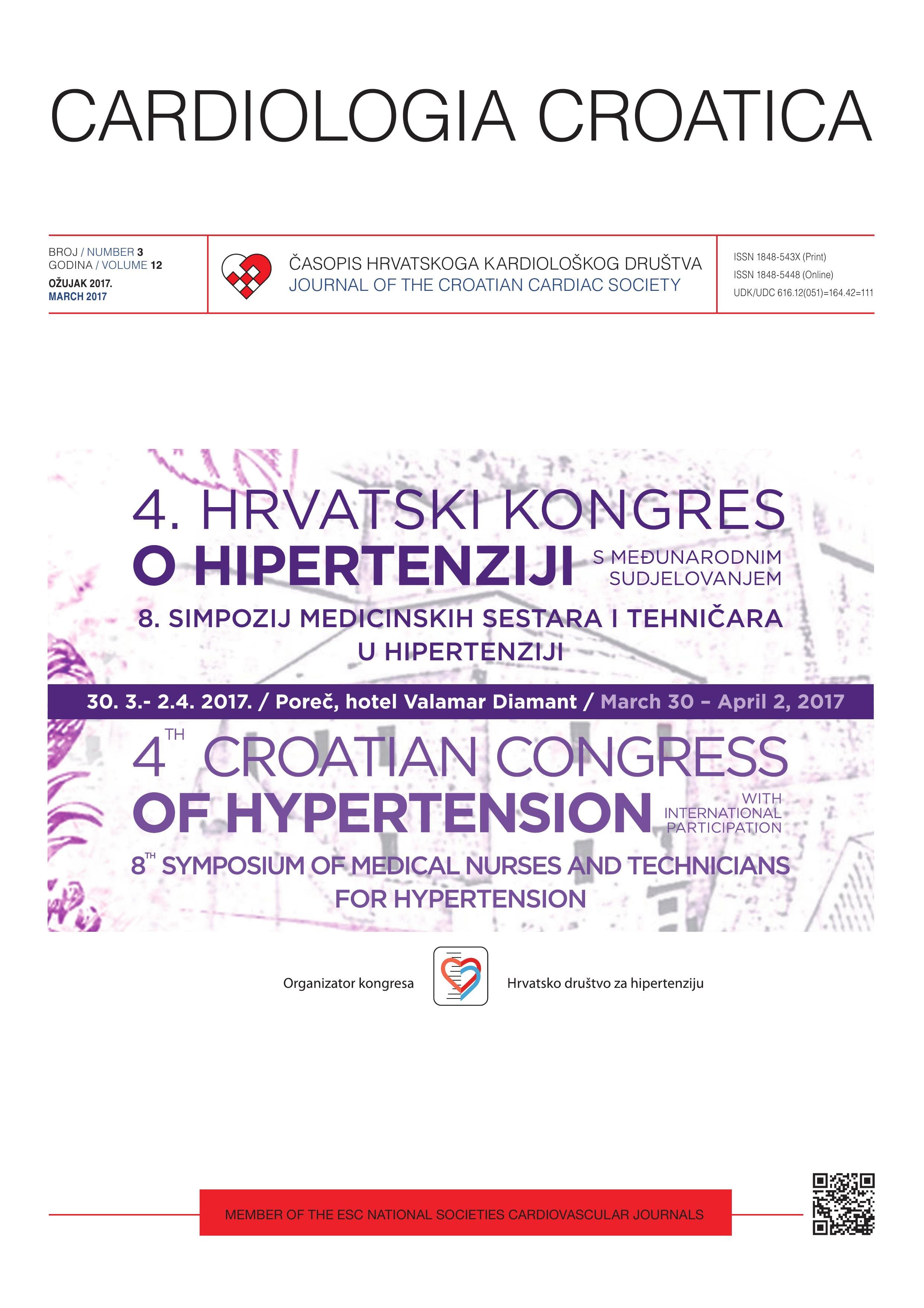 Cardiologia Croatica. 2017;12(3)