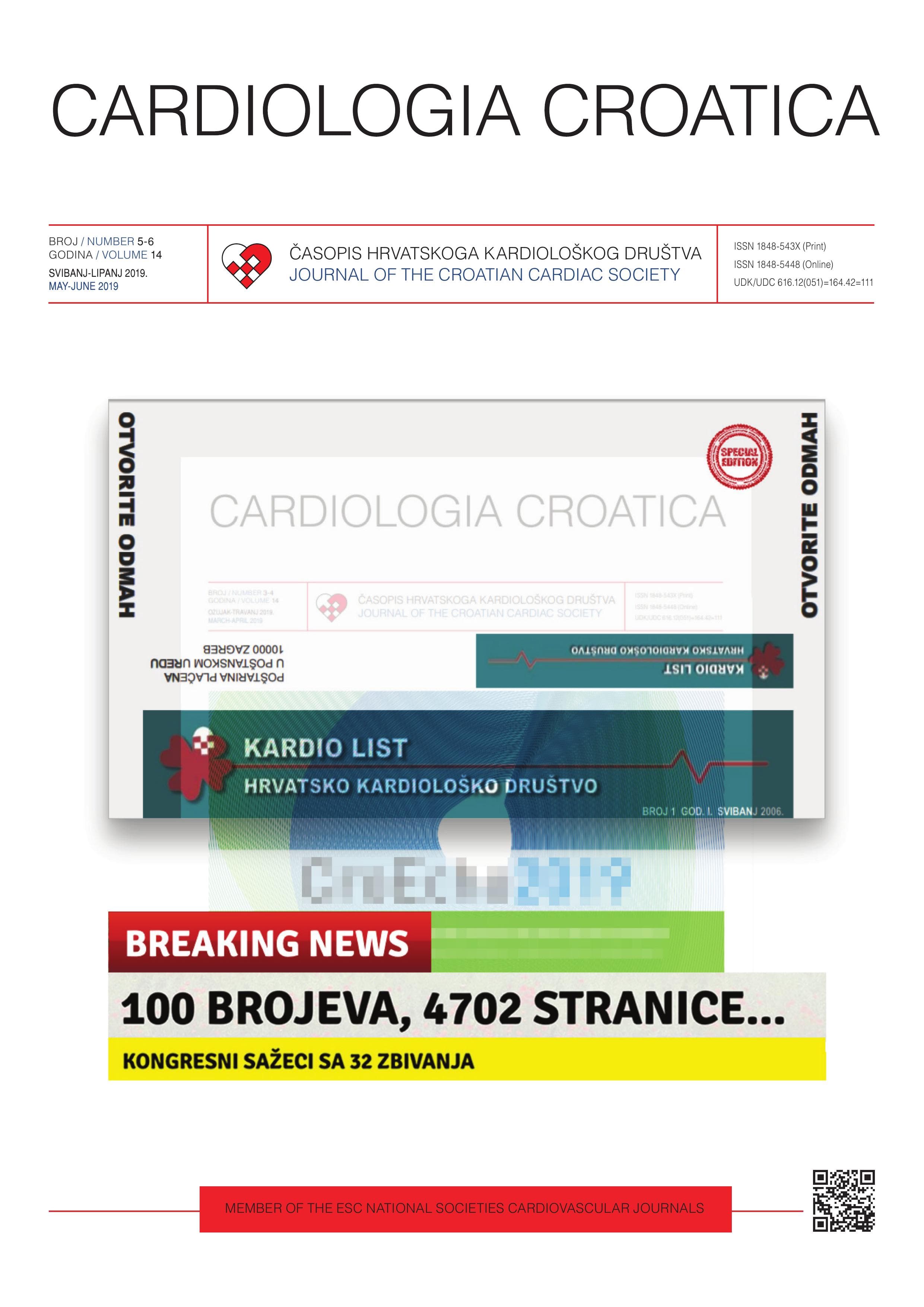 Cardiologia Croatica. 2019;14(5-6)