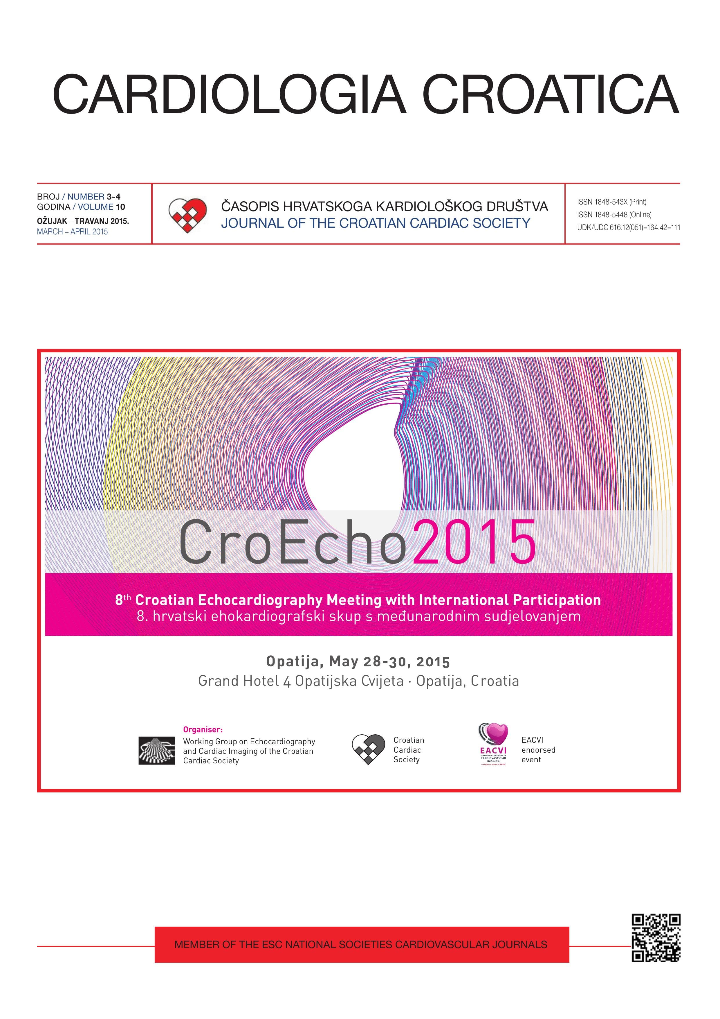 Cardiologia Croatica. 2015;10(3-4)